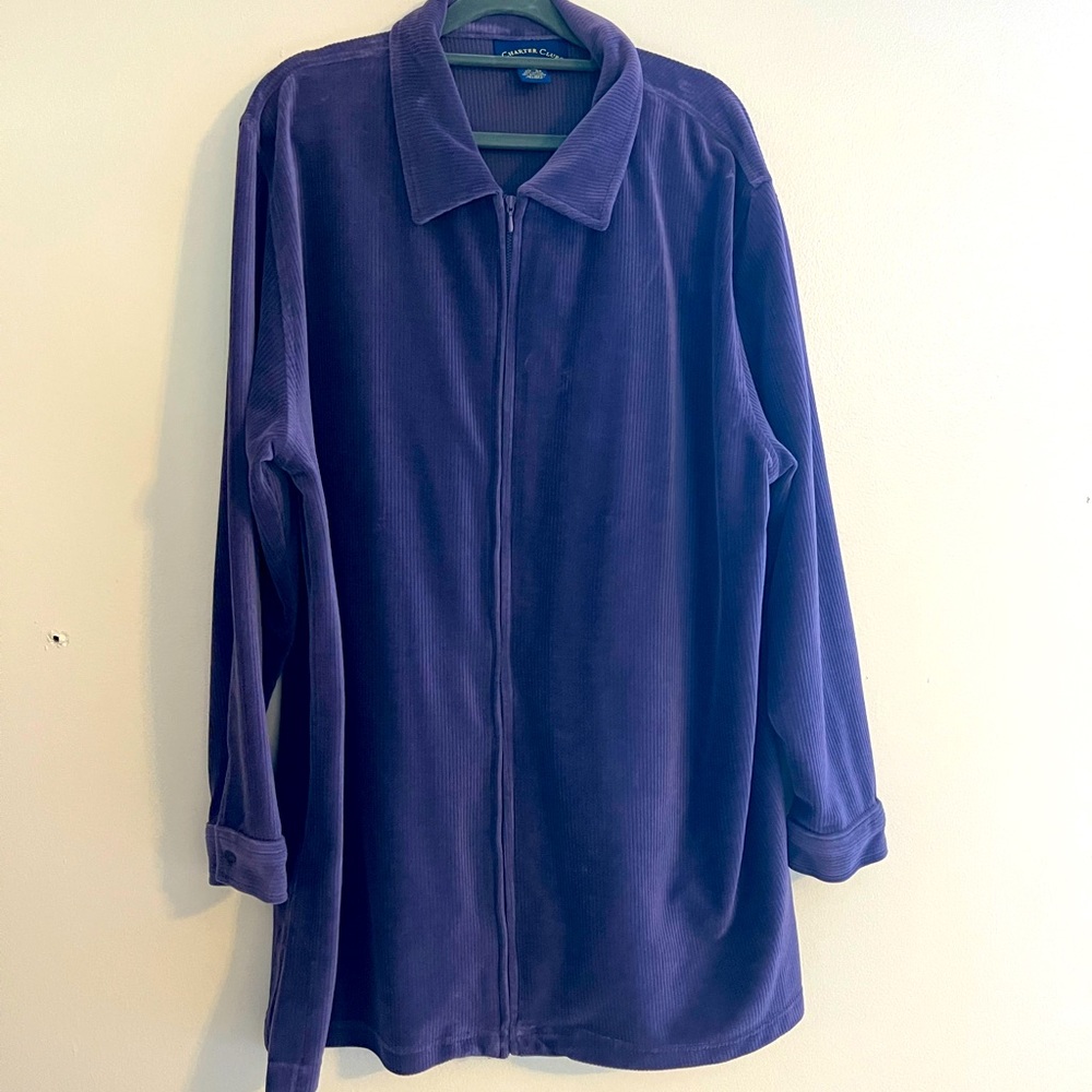 Purple womens jacket